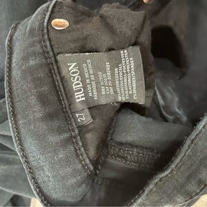 Hudson Jeans Black Denim